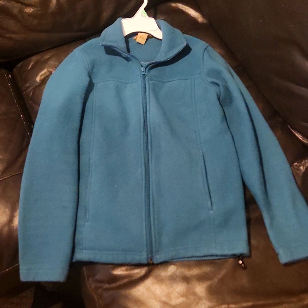 Natural reflection zipp up sweater